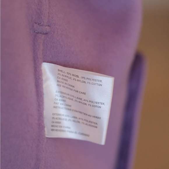 Michael Kors Purple Outerwear - Picture 4 of 4